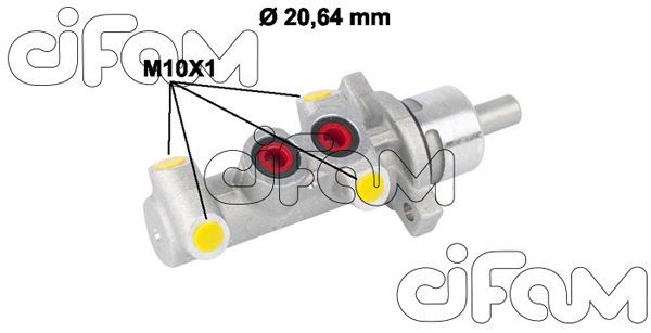 (x) ANA MERKEZ SUZUKİ IGNIS II 1.3 16V-1.5 Sport-1.5 4WD 03=> - CIFAM - OEM 5110086G00