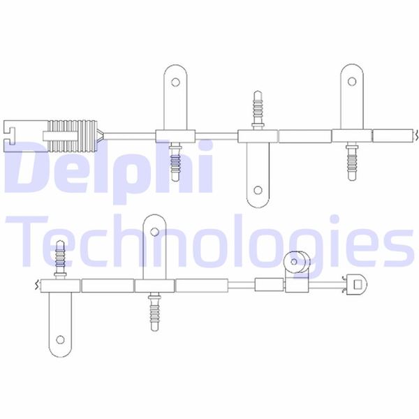 BALATA FISI ON MINI R50 R52 R53 - DELPHI - OEM 34356778175