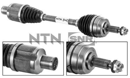 ON AKS SAG KOMPLE DACIA DUSTER 10> 4X4 6İLERİ - SNR - OEM 391009882R