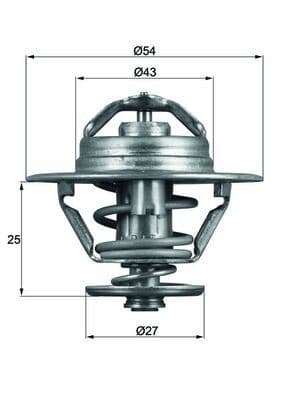 TERMOSTAT (83C) BOXER-JUMPER-MOVANO-MASTER-DAILY 2...