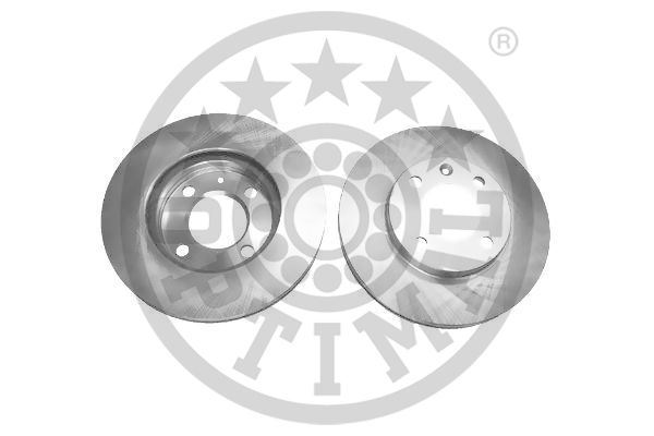 FREN DISKI ON (4D 239mm) HAVALI A4 GOLF I-II-III POLO 95- - OPTIMAL - OEM 321615301B