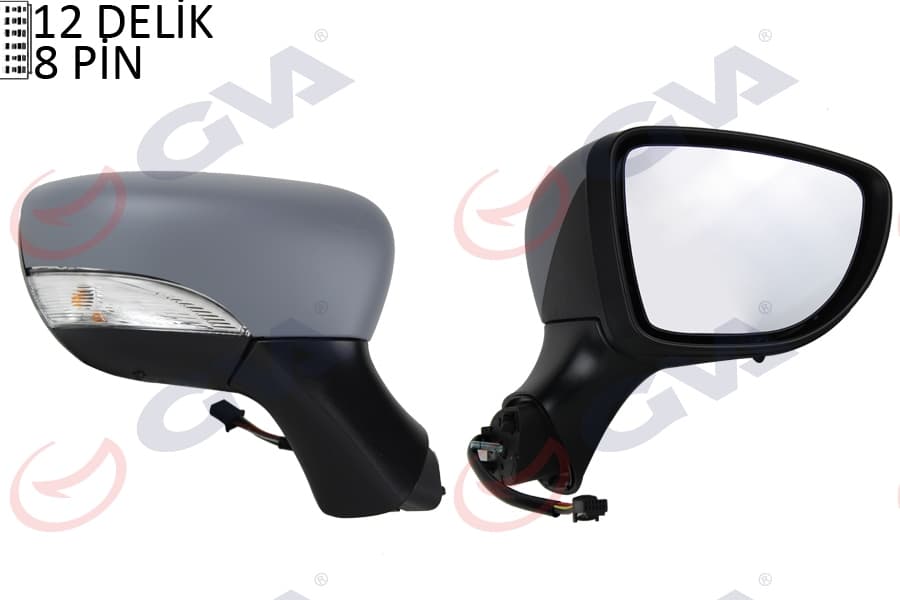 DIŞ DİKİZ AYNASI SAĞ CLIO 12> ELEKTRİKLİ+ISITMA...