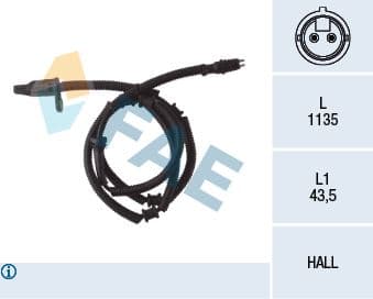 TEKERLEK HIZ SENSÖRÜ MASTER 2 1.9DTİ-DCİ-2.2-2.5DC...