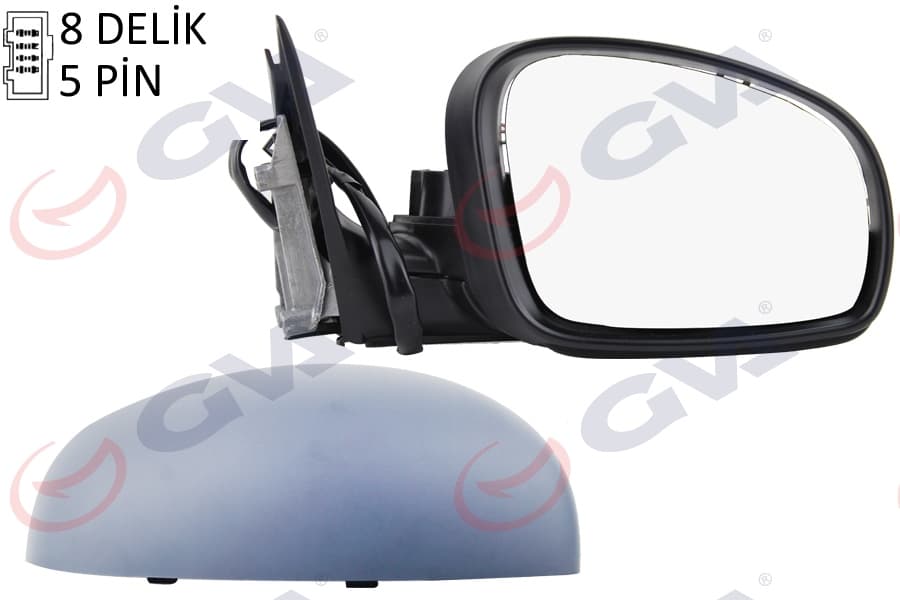 DIŞ DİKİZ AYNASI SAĞ FABIA 07> ELEKTRİKLİ+ISITM...