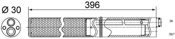 Filter-Trockner und Akkumulator VW CADDY III/TOURA...