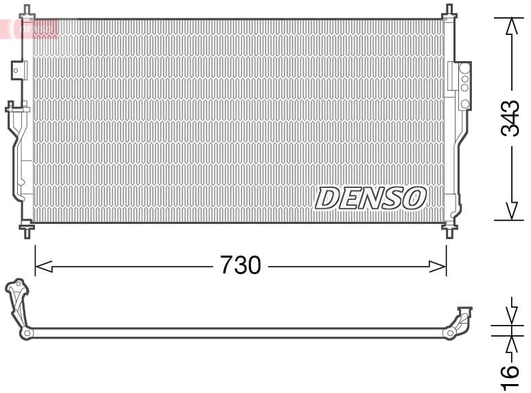 CONDENSER. AİR CONDİTİONİNG NISSAN ALMERA CLASSİC ...