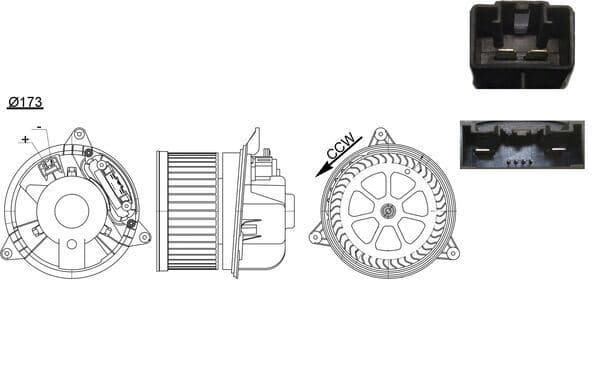KALORİFER MOTORU FORD MONDEO 01>