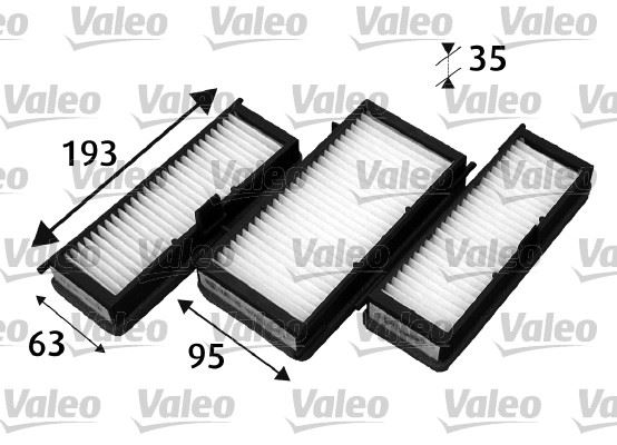POLEN FİLTRESİ SCUDO-EXPERT-JUMPY (SET) (CU19000-3) - VALEO - OEM 1475478080