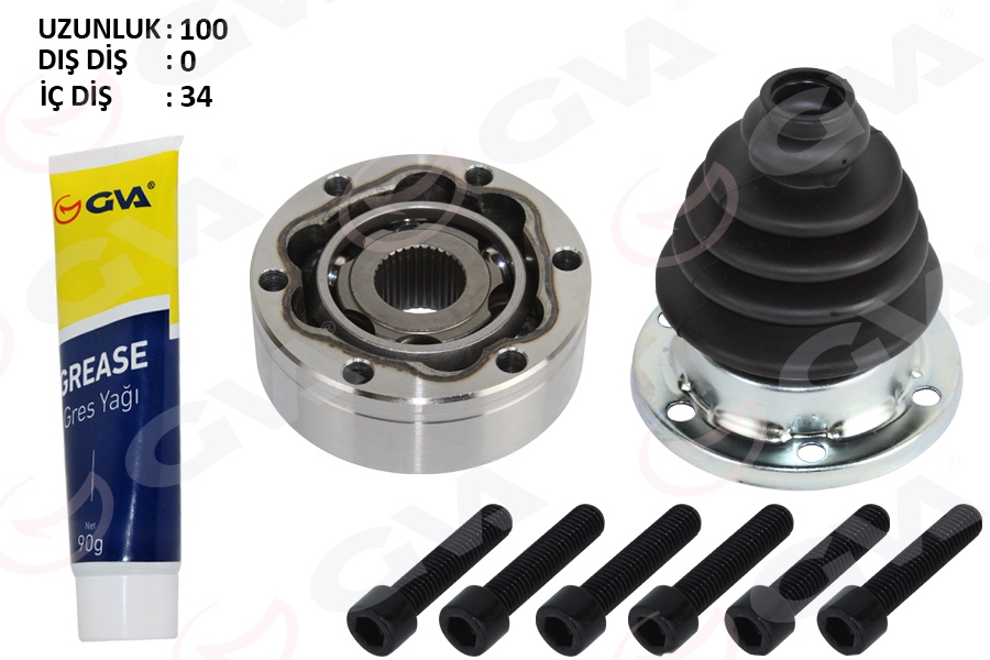 AKS KAFASI IC SAG CADDY III IV GOLF I II III IV V VI VII PASSAT 1.9 TDI POLO 1.4 1.9TDI A3 A4 TOLEDO - ANKA - OEM 1K0498103