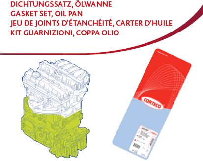 (427878P) CONTA SETİ. CRANK CASE - CORTECO