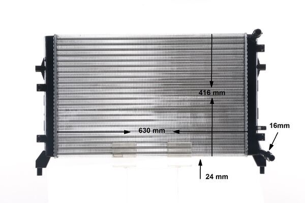 Kühlmittelkühler VW GOLF - MAHLE