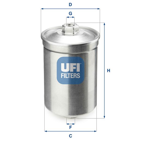 YAKIT FİLTRESİ VOLVO 240 740 760 780 940 960 S90 SAAB 9.3 9.5 BENTLEY FERRARI ROLLS-ROYCE - UFI - OEM 31262352