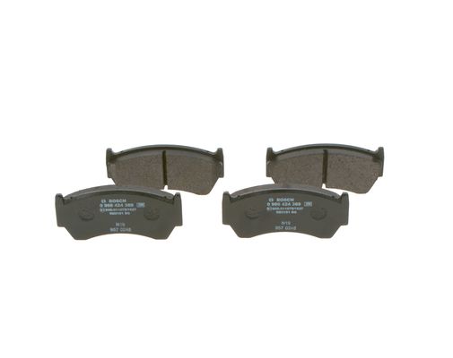 ÖN BALATA DİSK NISSAN ALMERA (95-00) SUZUKI BALENO (99-07) (GDB3180) - BOSCH - OEM 410601N060