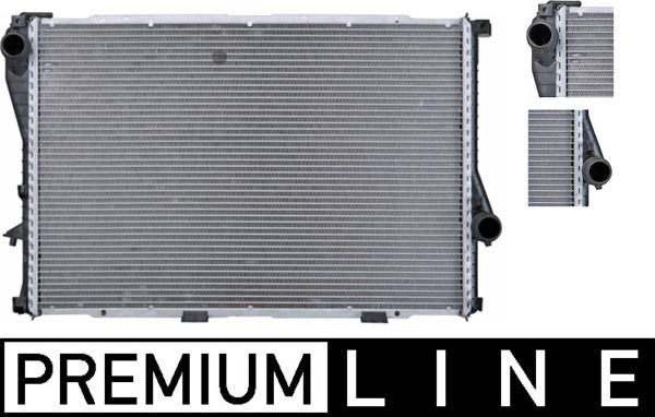 Kühlmittelkühler BMW 5 (E39) - MAHLE