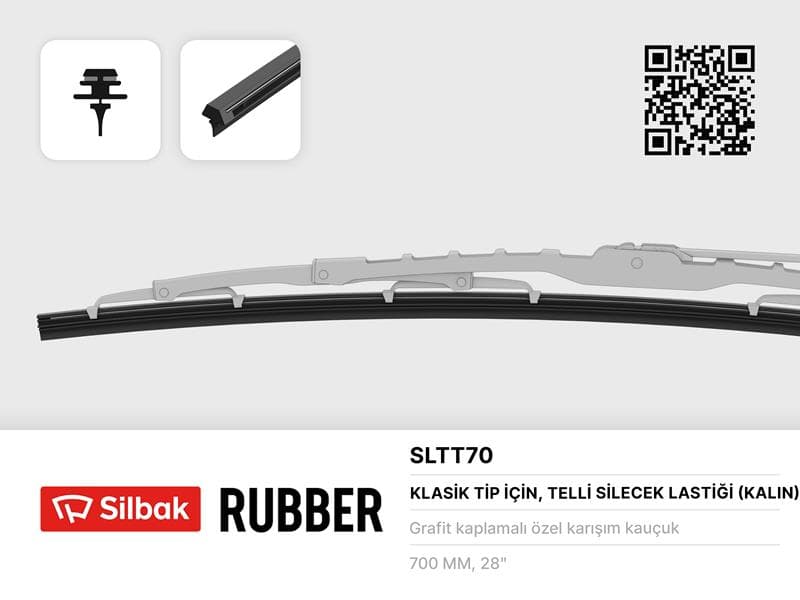 SİLECEK LASTİĞİ 700MM TELİ ÜZERİNDE RENAULT PREMİU...
