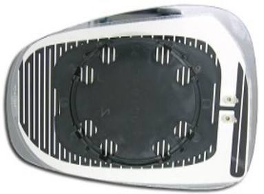 DIŞ DİKİZ AYNA CAMI ISITMALI ASFERİK MAVİ CAM SOL - ART - OEM 71740966