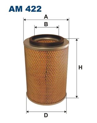 HAVA FİLTRESİ VW TRANSPORTER/BUS (T4) 1.9 TD 68HP 10/92-06/03 - FILTRON - OEM 044129620A
