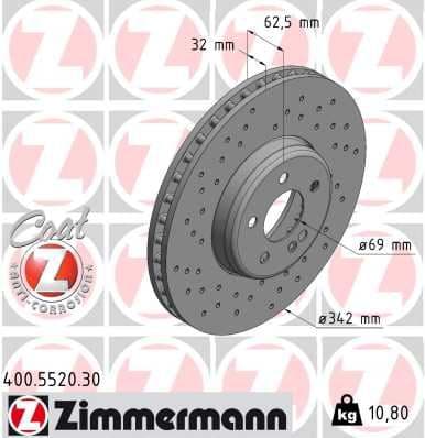 FREN DISKI ON MERCEDES W205 S205 C205 A205 W213 S2...