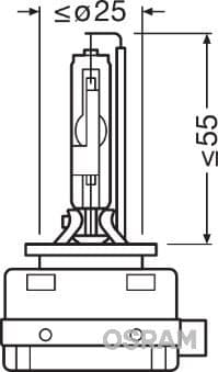 AMPUL GAZ DESARJLI 35W (D1R) XENARC (4 YIL GARANTİ...