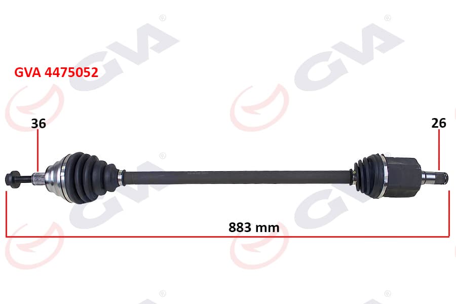 Aks Komple Ön Sağ ODM VW-8-8551