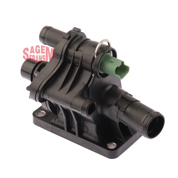 TERMOSTAT 83 °C DV6 P206 P207 P307 PARTNER 1.6HDI C3 C4 C5 FOCUS II 1.6TDCI VOLVO C30 S40 V50 V70 - SAGEMFRANS - OEM 1336.X2
