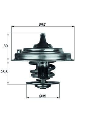 (x) TERMOSTAT PASSAT 2.5 TDİ-2.8 (96-05)-A4-A6 2.4...