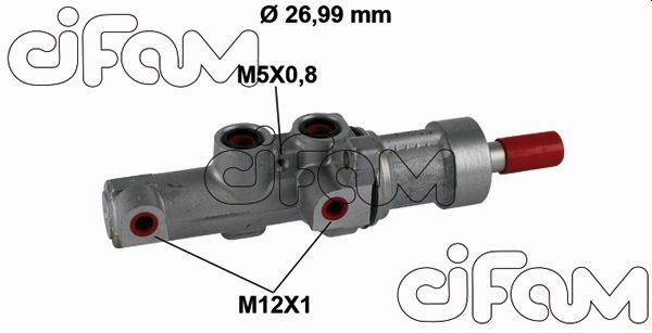 ANA MERKEZ CRAFTER 2.5 TDI-SPRINTER 06=> (27mm) (0204054486) - CIFAM - OEM 2E0611017C