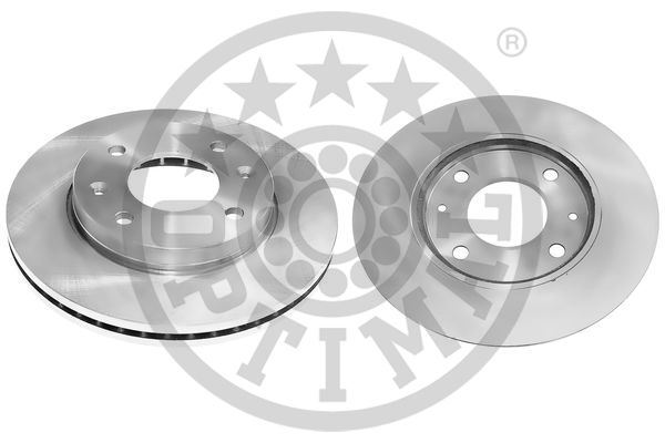 ÖN FREN DİSKİ (HAVA KANALLI) HYUNDAI ELANTRA 1,6L benzinli 01-03 / MATRIX 1,6L G4ED benzinli 01-> 1,5L D4FA CRDi dizel 05-> (257 çap x 4 bijon) - Adet disk fiyatıdır - OPTIMAL - OEM 5171217000