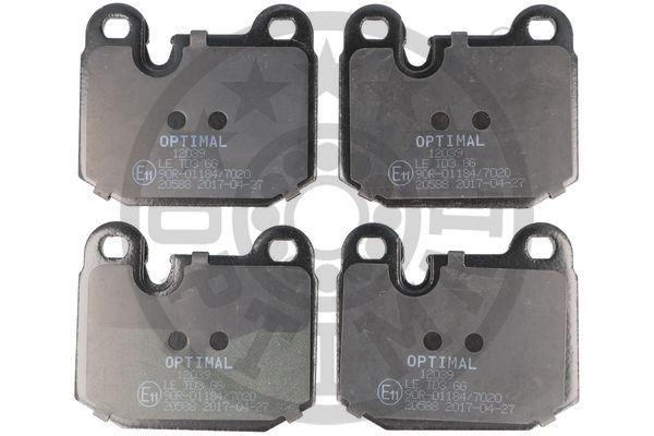 FREN BALATA SETİ DİSKLİ FREN 3E21)-3E30)-M1E26) - OPTIMAL - OEM 33111150523