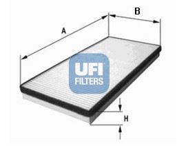 POLEN FİLTRESİ MGN I CLASSIC 1.4-1.6-2.0 ie 16V-1.9 TDI 96> - UFI - OEM 7700845811