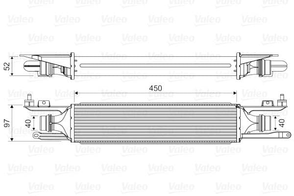 TURBO RADYATÖRÜ (INTERCOOLER) CORSA D 06> 1.3CD...