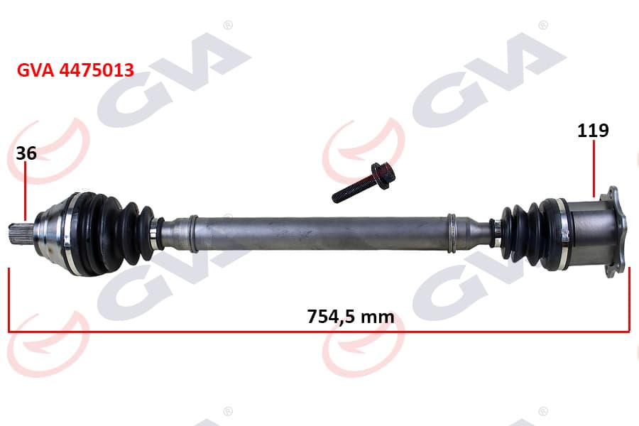 Aks Komple Ön Sağ ODM VW-8-8559