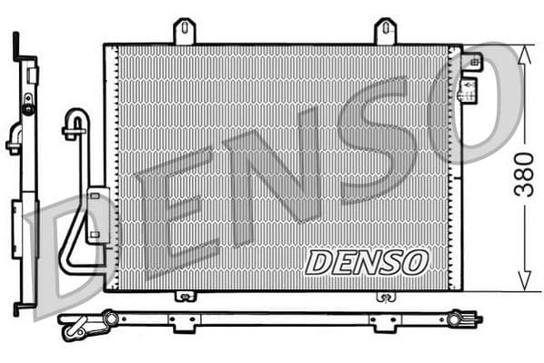 CONDENSER. AİR CONDİTİONİNG RENAULT CLIO I (90-98)
