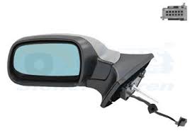DIŞ DİKİZ AYNASI ELEKTRİKLİ ISITMALI KATLANIR ASTARLI SENSÖRLÜ MAVİ CAM SAĞ 407 2004- - PSA - OEM 8149.VC