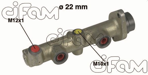 FREN ANA MERKEZ FORD EUROPE WF.ABFT) : 1.1. SW;1.3;1.3. SW;1.4. CABRİO. SW;1.4. SW;1.6 D. SW;1.6 İ. - CIFAM - OEM 6136543