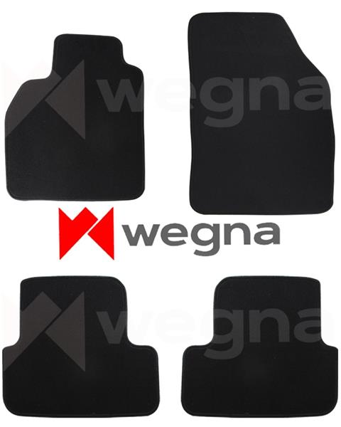 HALI PASPAS SİYAH RENAULT MEGANE 3 2008-2016 - WEGNA - OEM PASPAS